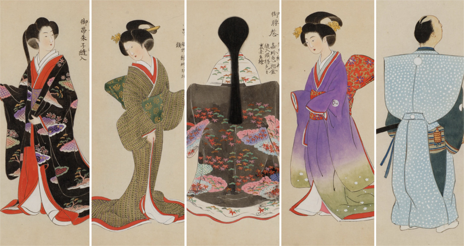 Một số trang phục của thời kỳ Heian